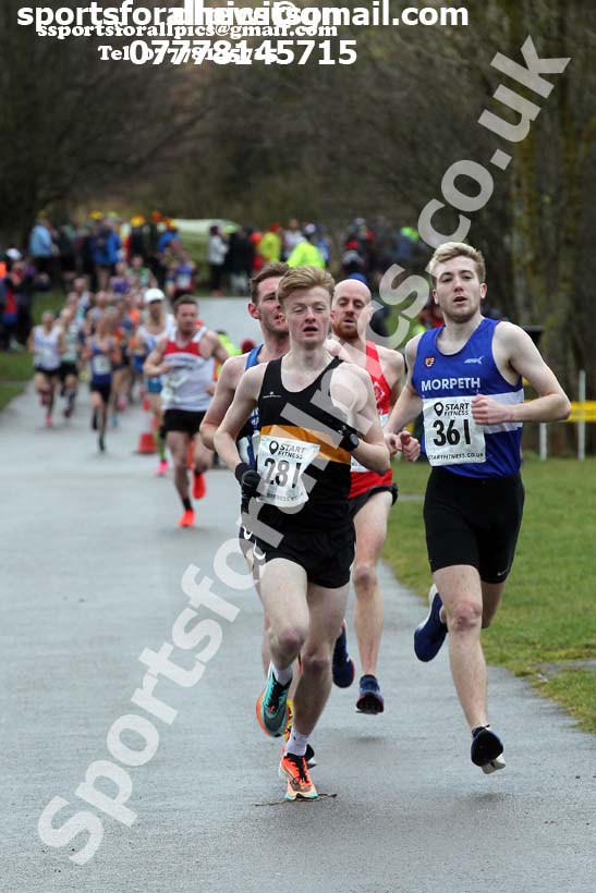 Senior mens NECAA Road Relays Champs., Hetton Lyons Oark, Hetton-le-Hole. Photo: David T. Hewitson/Sports for All Pics